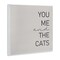 Stupell Industries Minimal You Me & Cats Wall Plaque, design by Jaxn Blvd.